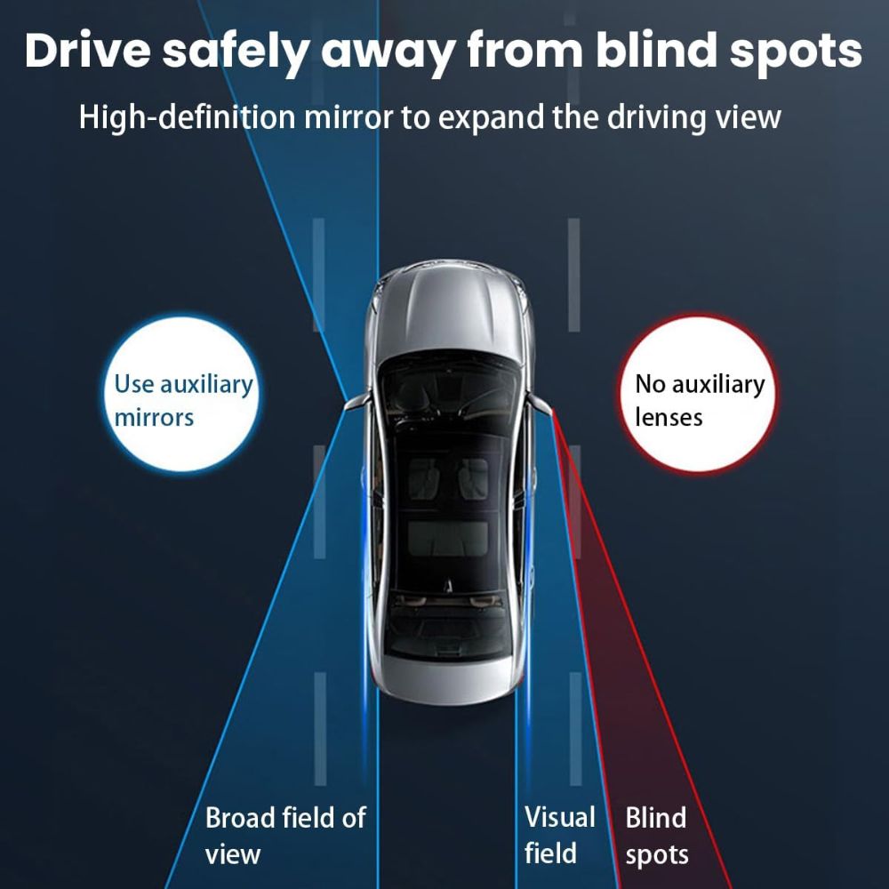 آینه کمکی 2 کاره خودرو کد HB11