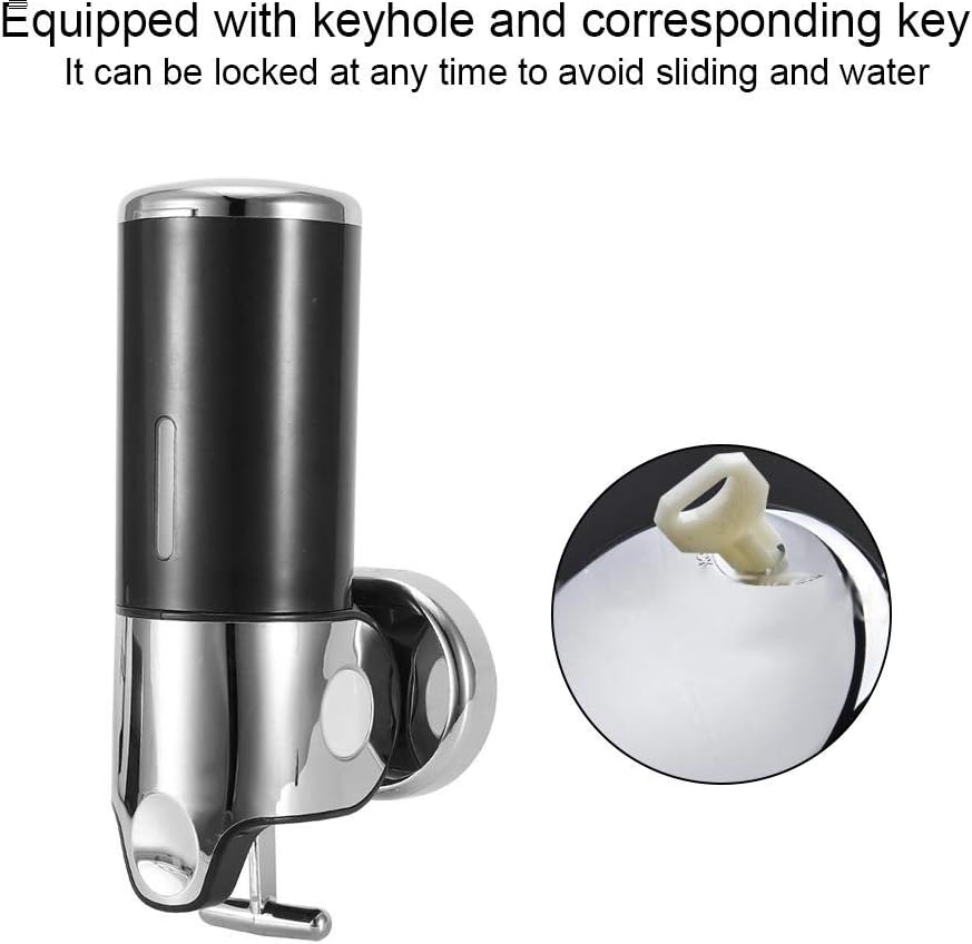 جا مایع دستشویی دیواری مدل دستی تک‌کاپ