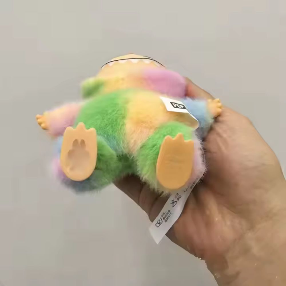 چارم بگ لبوبو طرح رنگین‌کمانی