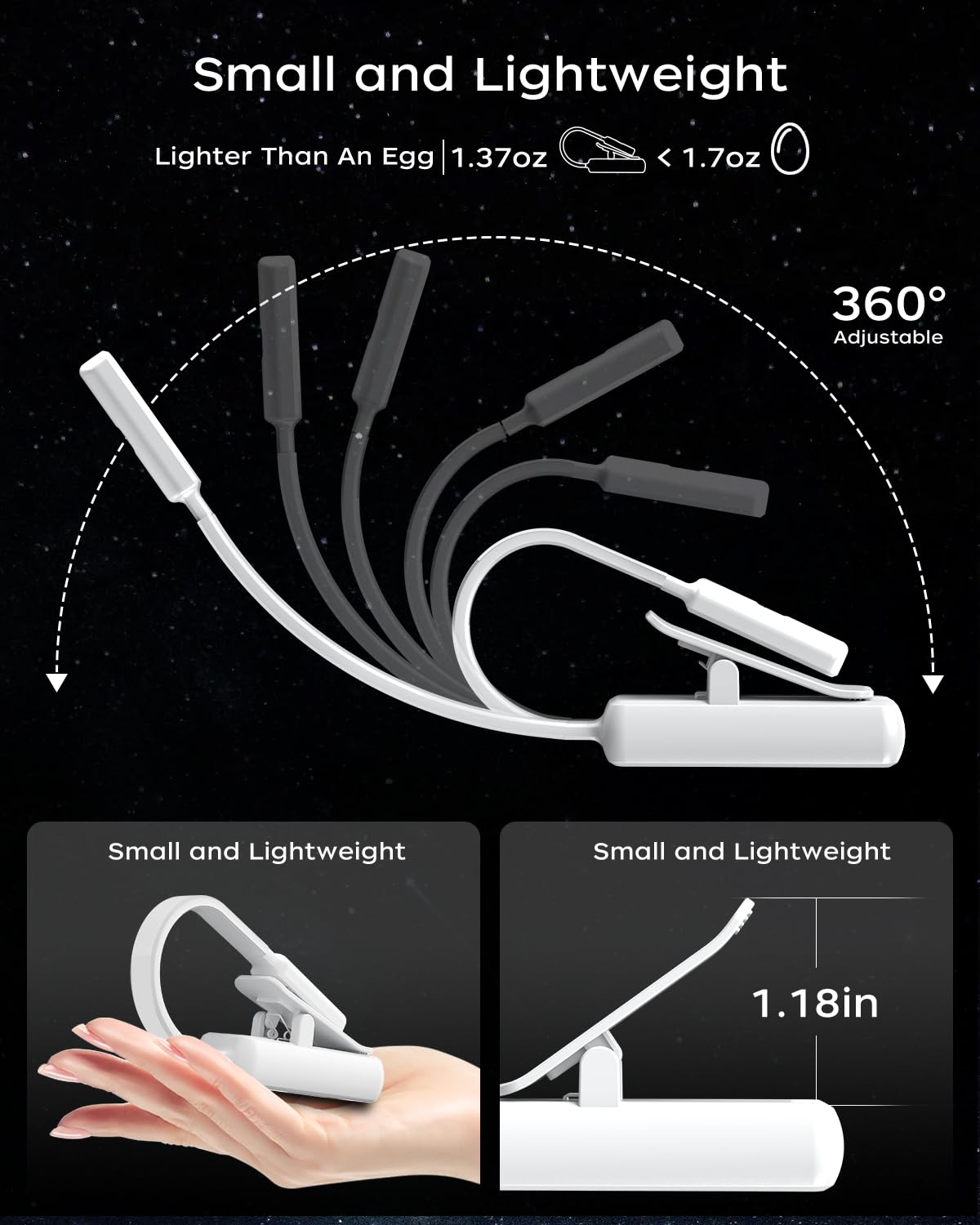 مینی چراغ مطالعه کد HB41