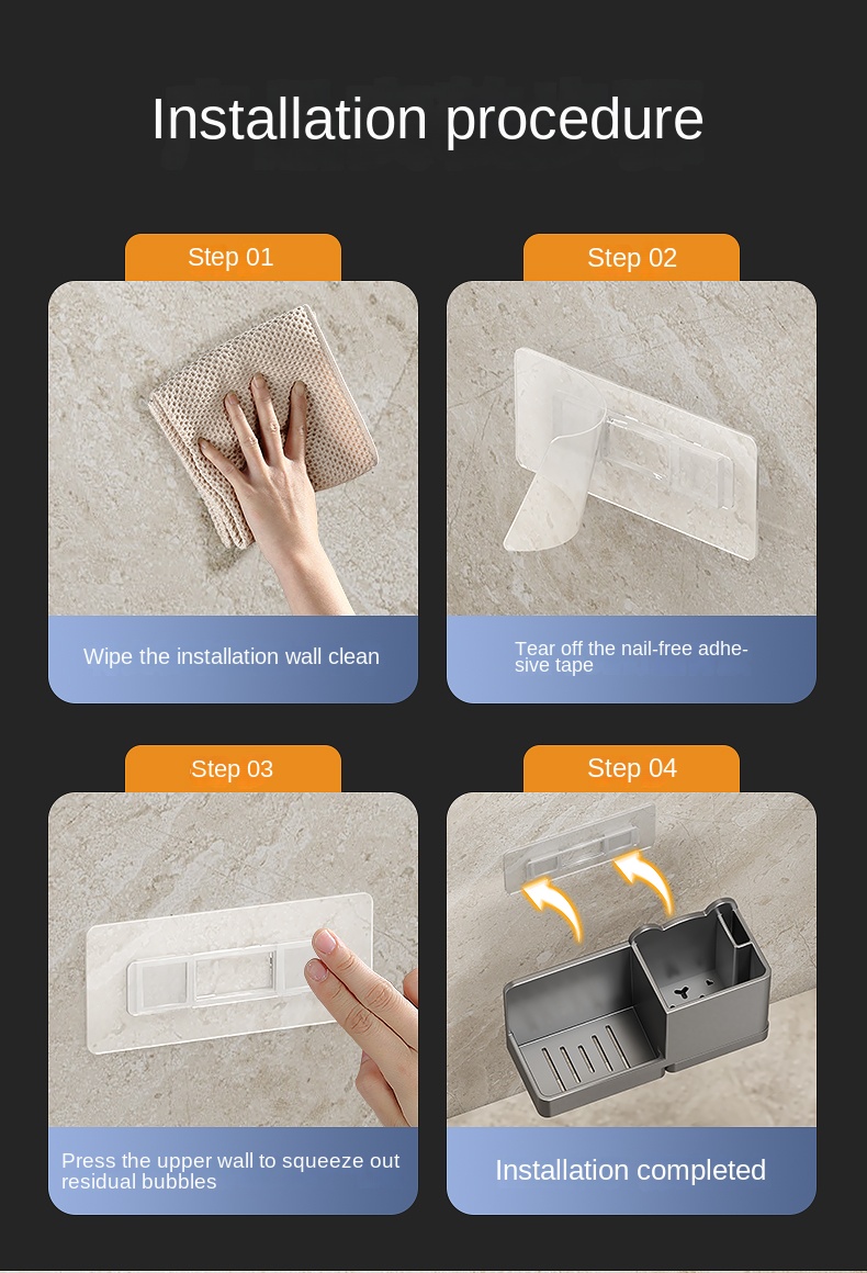 برس توالت دیواری کد HB25