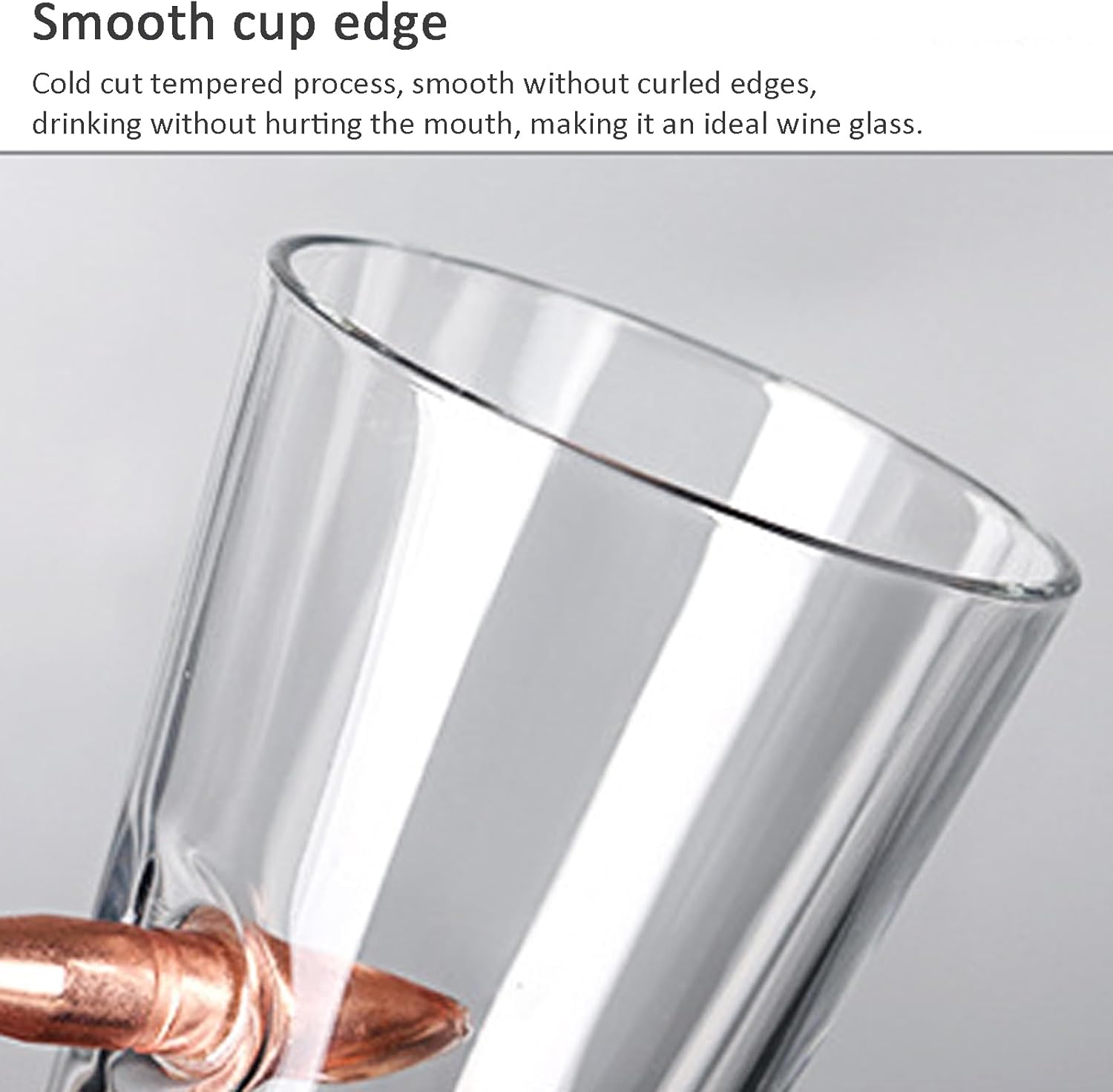 لیوان شیشه ای Lesulety طرح گلوله خورده