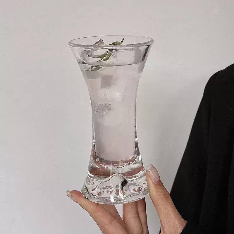 لیوان کریستالی مدل پایه موجی بسته 6 عددی