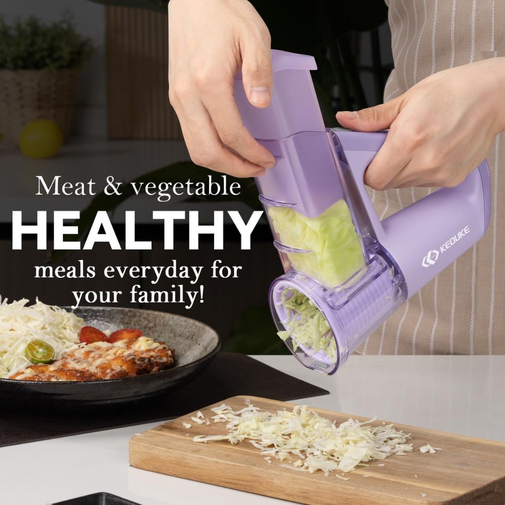 خردکن و رنده برقی بی‌سیم KEOUKE