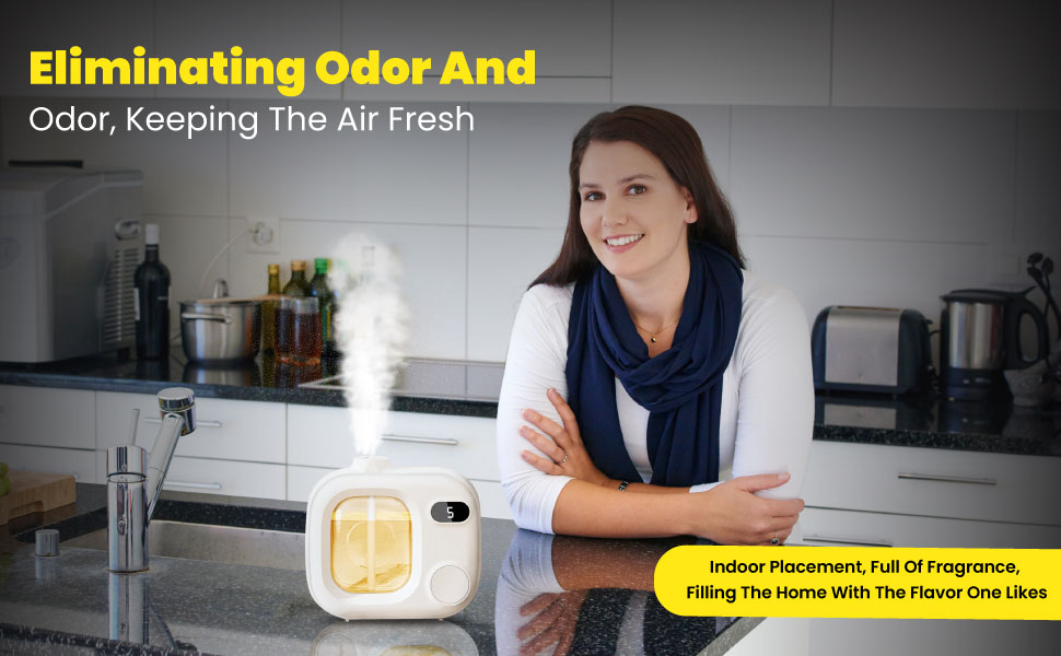 دستگاه خوشبوکننده هوشمند دیواری CAFELE مدل اتوماتیک