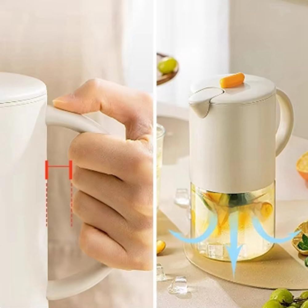 پارچ شیشه‌ای مدل Portable ظرفیت 1500 میلی‌لیتر