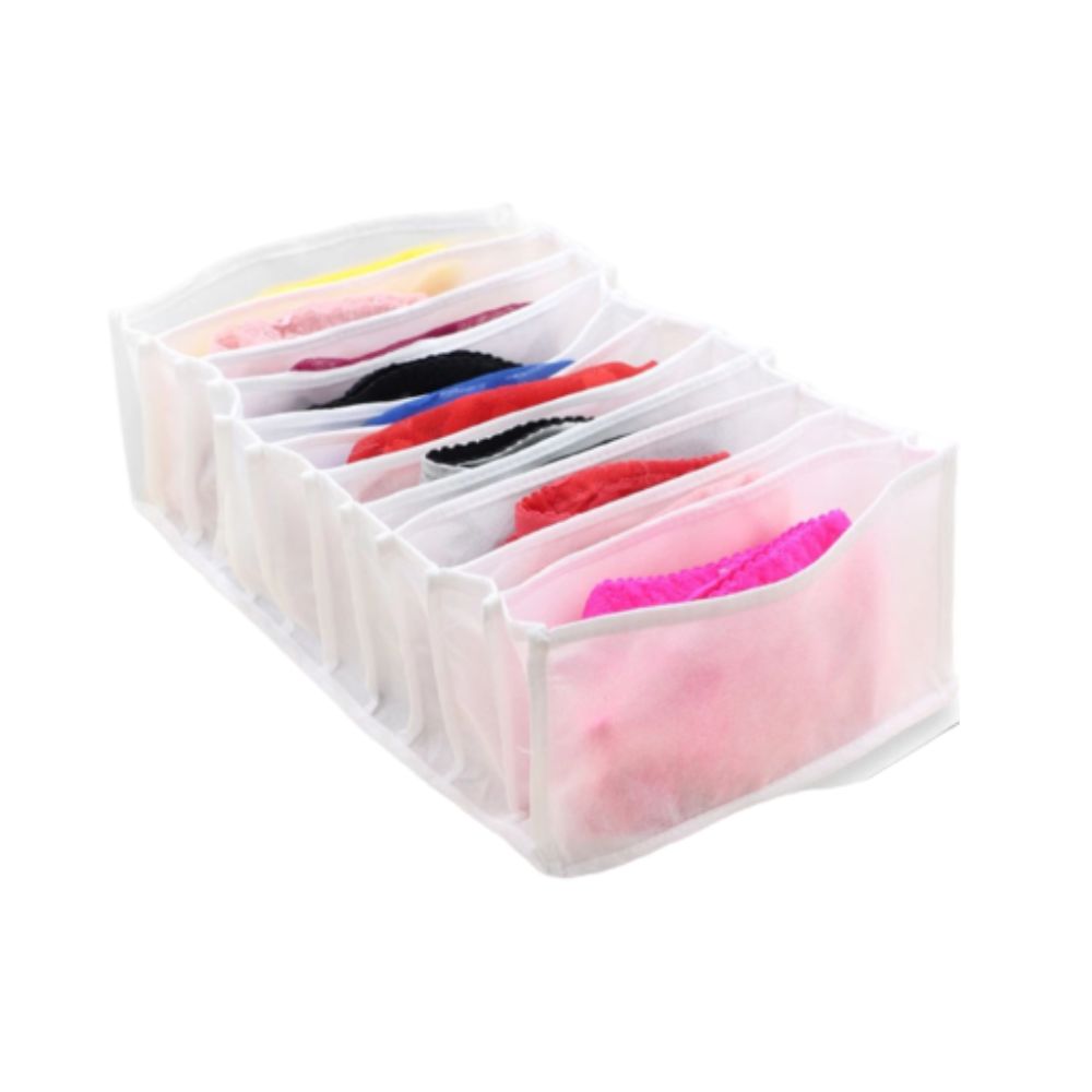 ارگانایزر پارچه‌ای کشو سفید طرح ترکیه مای هوم