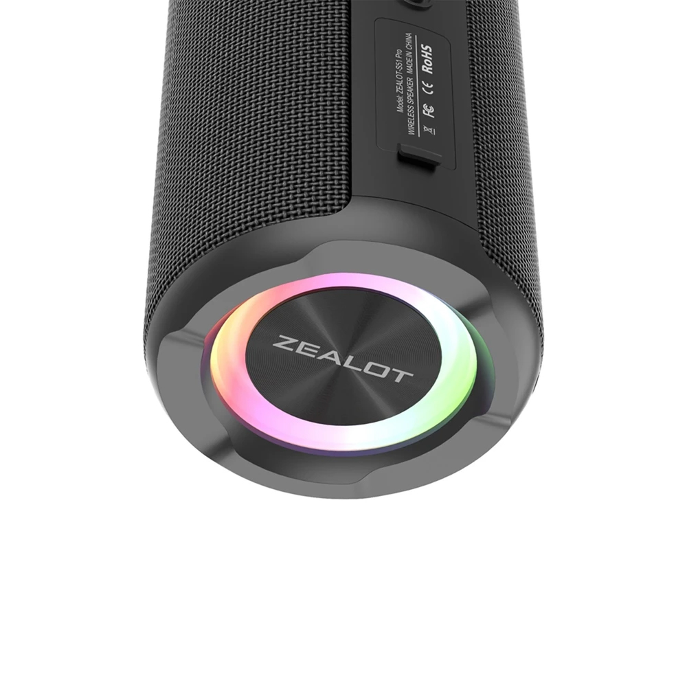 اسپیکر بلوتوثی قابل حمل zealot مدل S49 Pro