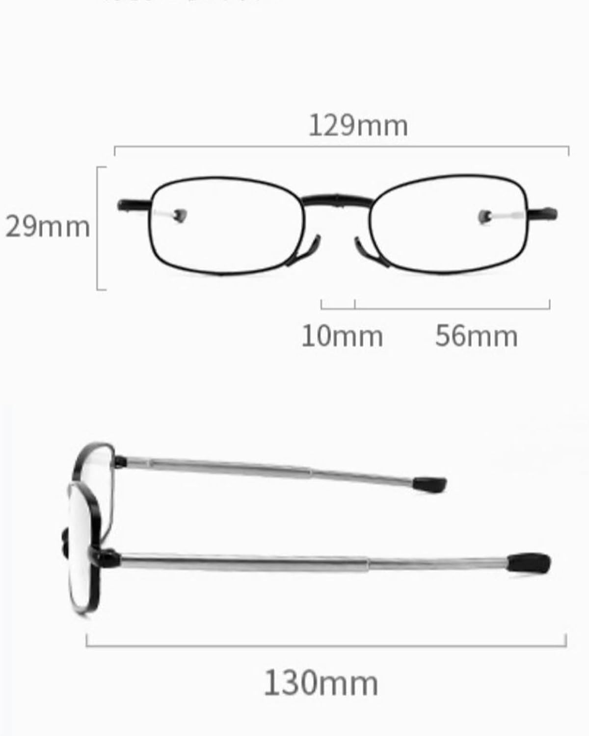 عینک مطالعه تاشو قابل حمل