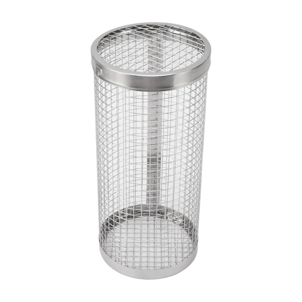 سبد گریل چرخشی استیل 30 سانتی‌متری