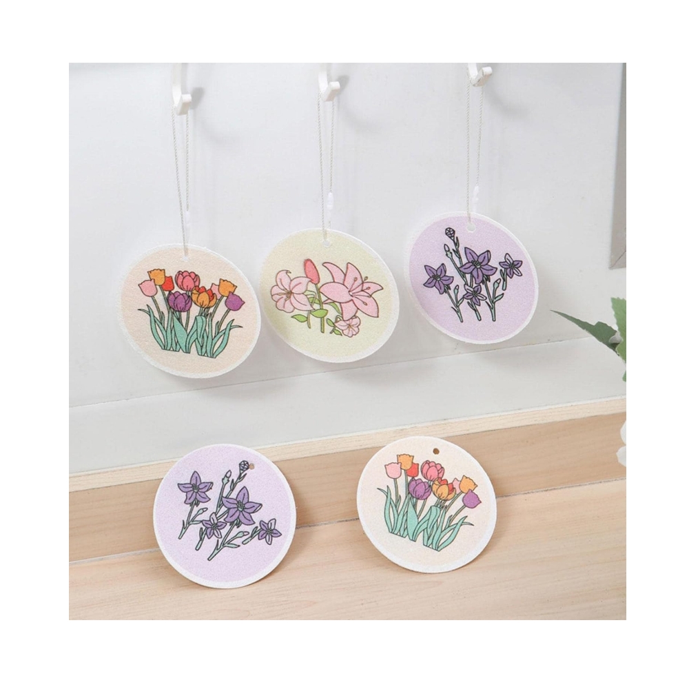 اسفنج ظرفشویی کد flower بسته 3 عددی