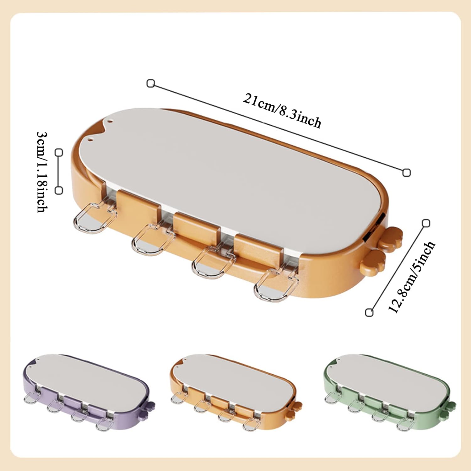 قالب بستنی سیلیکونی 4 عددی