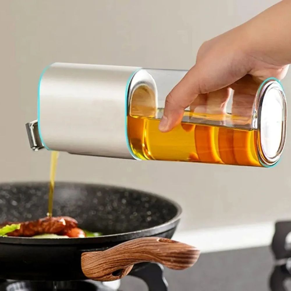 روغن‌ریز شیشه‌ای circle ظرفیت 500ML