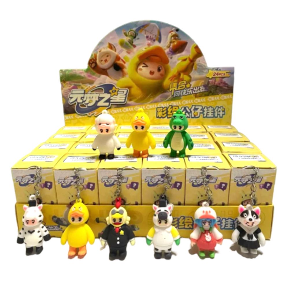 آویز عروسکی شانسی Z-Stars پک 24 عددی