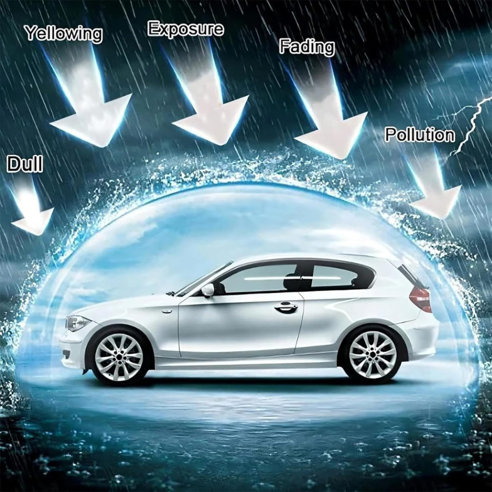 ابر تمیزکننده شیشه خودرو کد HB13