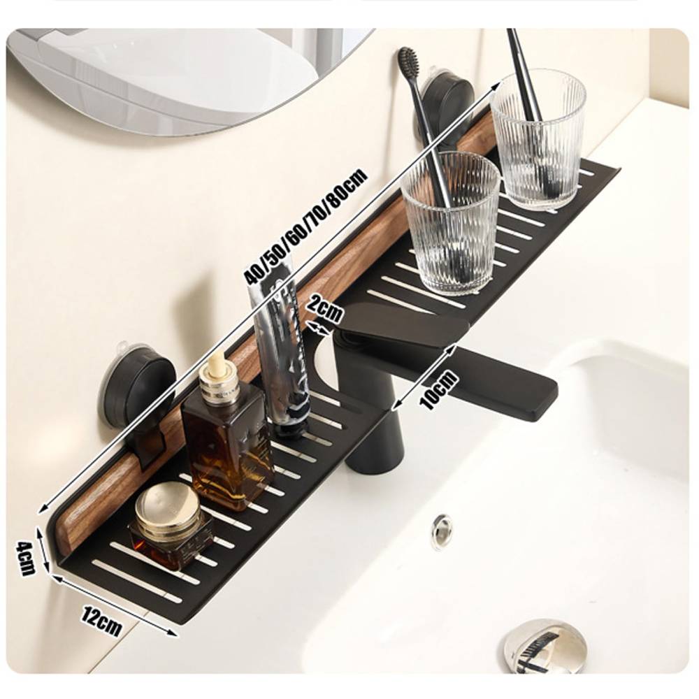 شلف دیواری چسبی سایز 40 سانتی متر