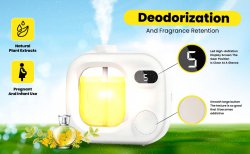 دستگاه خوشبوکننده هوشمند دیواری CAFELE مدل اتوماتیک