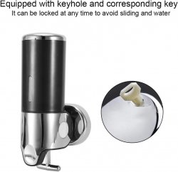 جا مایع دستشویی دیواری مدل دستی تک‌کاپ