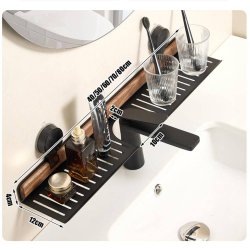 شلف دیواری چسبی سایز 60 سانتی متر