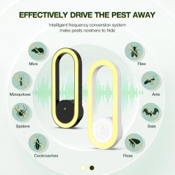 چراغ خواب و حشره‌کش برقی اولتراسونیک