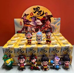 آویز عروسکی شانسی Journey to the West  پک 24 عددی