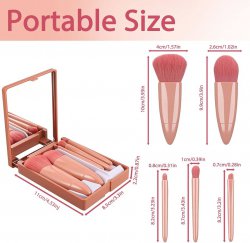 پک براش آرایشی mirror مدل 5 تکه