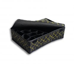 ارگانایزر توکشویی پارچه‌ای دوقلو 