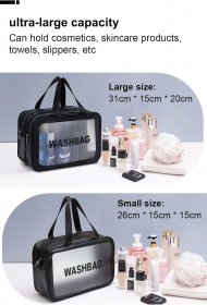 کیف لوازم آرایشی و بهداشتی مسافرتی واش بگ کد HB02