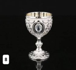 جام فلزی 30 میلی‌لیتری