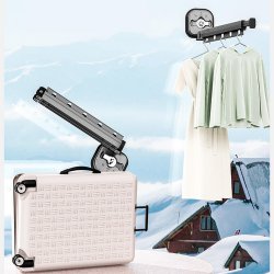 بند رخت دیواری تاشو 92 سانتی‌متر